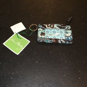 New Vera Bradley ID Case Java Blue